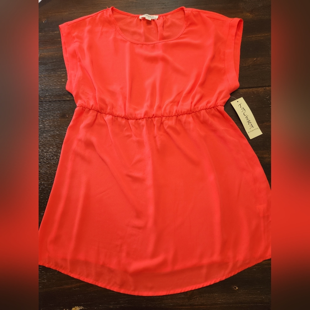 🤑2/$10 NWT Maternity Blouse in Salmon